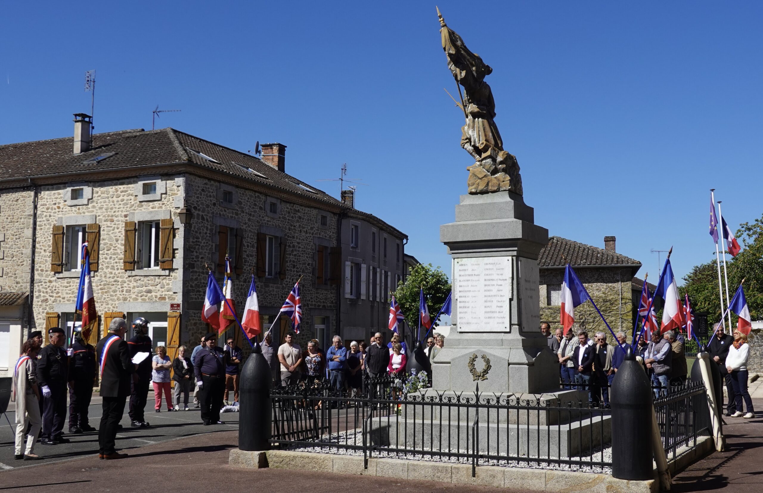 Cérémonie du 8 mai 1945